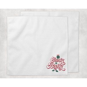 Santa Baby Christmas Hand Towel Kitchen Bathroom